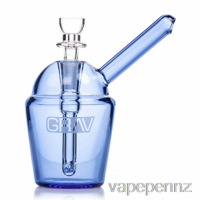 GRAV Slush Cup Pocket Bubbler Light Cobalt VAPE NZ